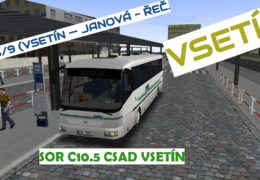 CZ/SK Let’s Play | OMSI 2 | Vsetín | L 416/09 – Vsetín: Aut. nádr. — Janová: Řečiska | Sor C10.5