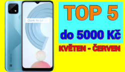 [SLEVY A AKCE]: Výběr TOP 5 telefonů do 5000 Kč