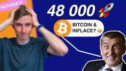 Kryptonovinky: BTC za $48 000, Babiš o Bitcoinu & inflaci, USA Nezakazuje kryptoměny