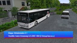 OMSI 2 | Středočesko v2.1 | Iveco Crossway LE LINE 13 (Z-Group bus a.s.) | Linka 75528
