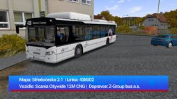 OMSI 2 | StÅedoÄesko v2.1 | Scania Citywide 12M CNG (Z-Group bus a.s.) | Linka 438