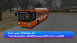 OMSI 2 | HavÃ­Åov 2019 | Irisbus Citelis 12M CNG  (Evidence: 215) | 3ÄSAD | Linka 401