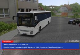 OMSI 2 | Středočesko 2.1 | Irisbus Crossway 12M (Evidence: 1090) | ČSAD Česká Lípa a.s. | Linka 438